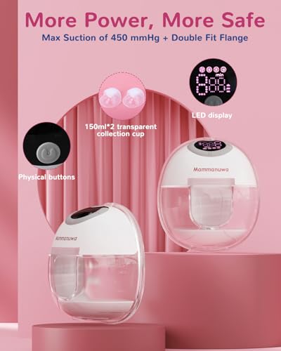 Mammanuwa S32 Hands-Free Portable Electric Breast Pump