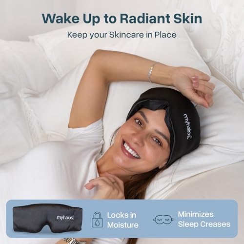 MyHalos 3D Mulberry Silk Blackout Sleep Mask