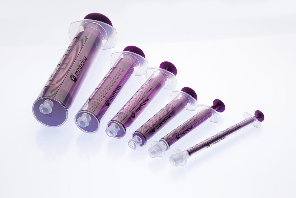 ENFit 5ml Reusable O-Ring Syringes - 100 Pack