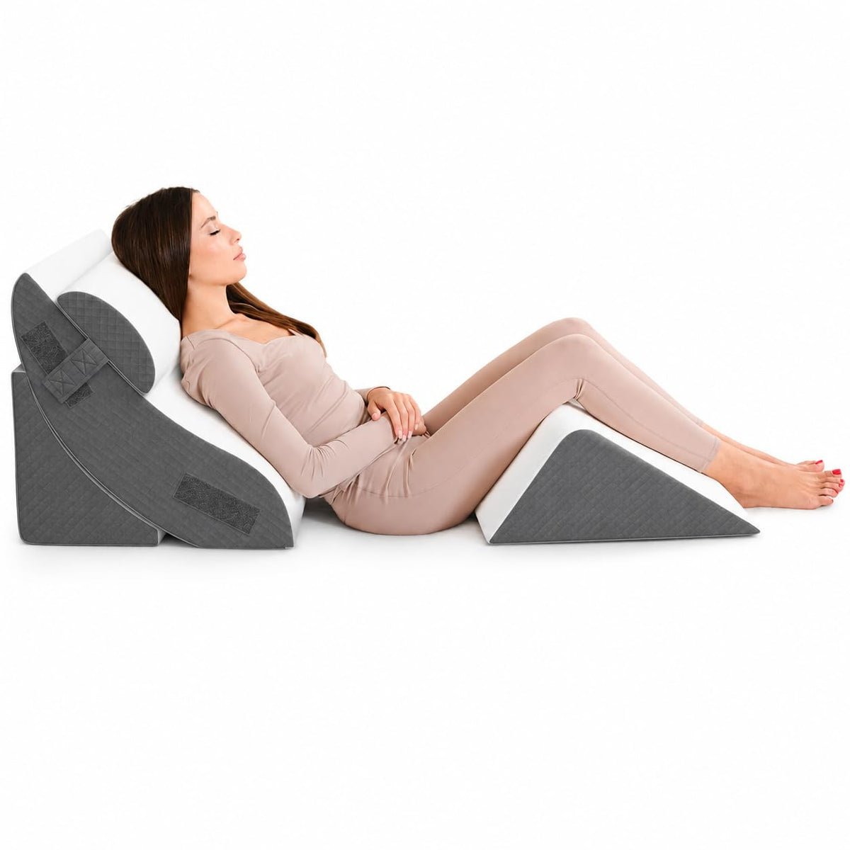 Kolbs Bed Wedge Pillow for Sleep Apnea, Reflux & Back Pain