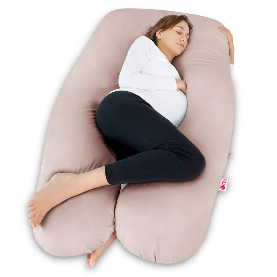 Meiz U-Shaped Full Body Pregnancy Pillow with Removable Cover