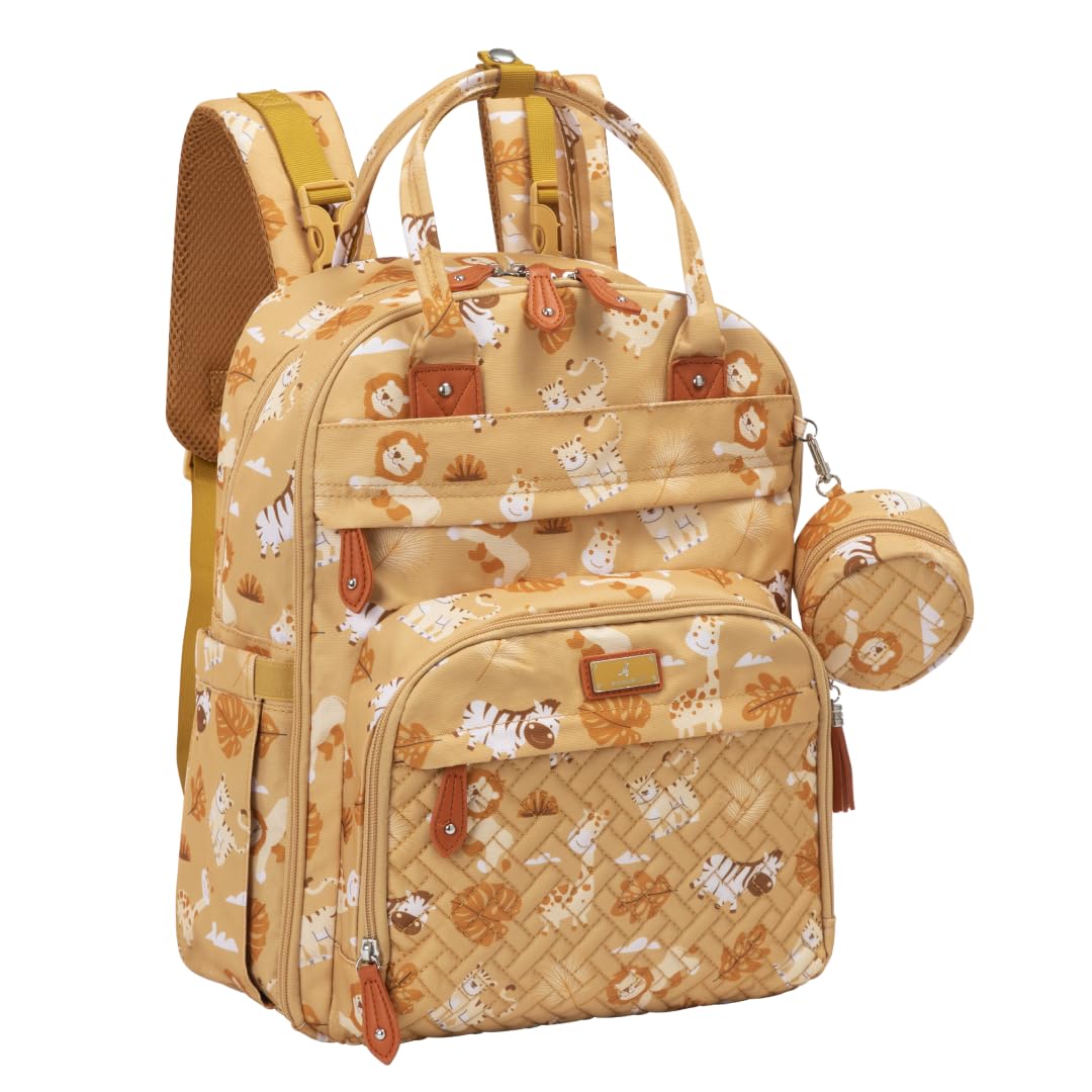 BabbleRoo Diaper Bag Backpack, Waterproof Multifunctional Baby Travel Bag