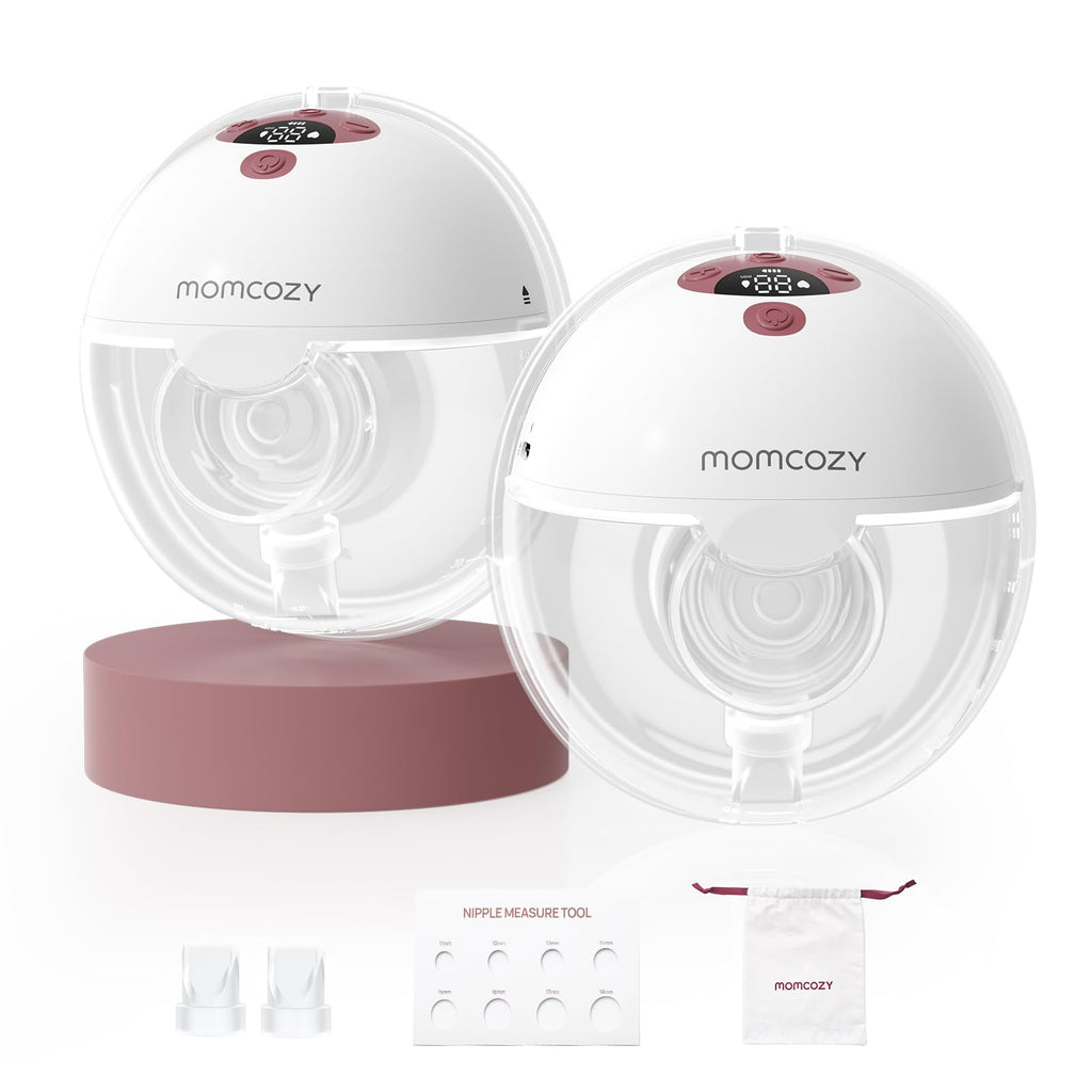 Momcozy M5 Smart Hands-Free Breast Pump with App Control