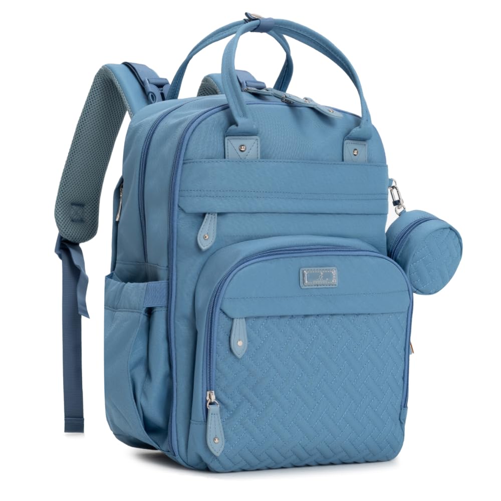 BabbleRoo Diaper Bag Backpack, Waterproof Multifunctional Baby Travel Bag