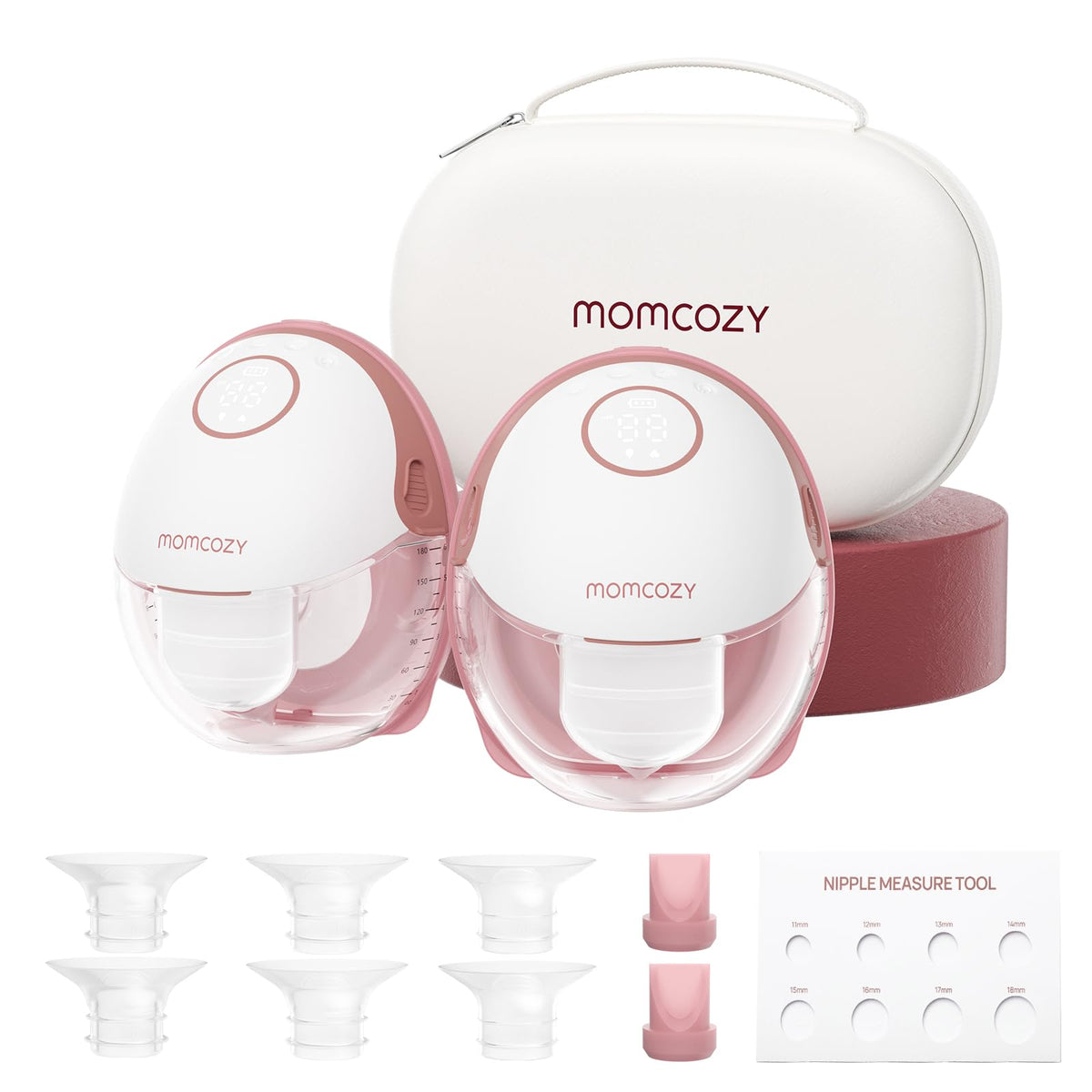 Momcozy M5 Smart Hands-Free Breast Pump with App Control