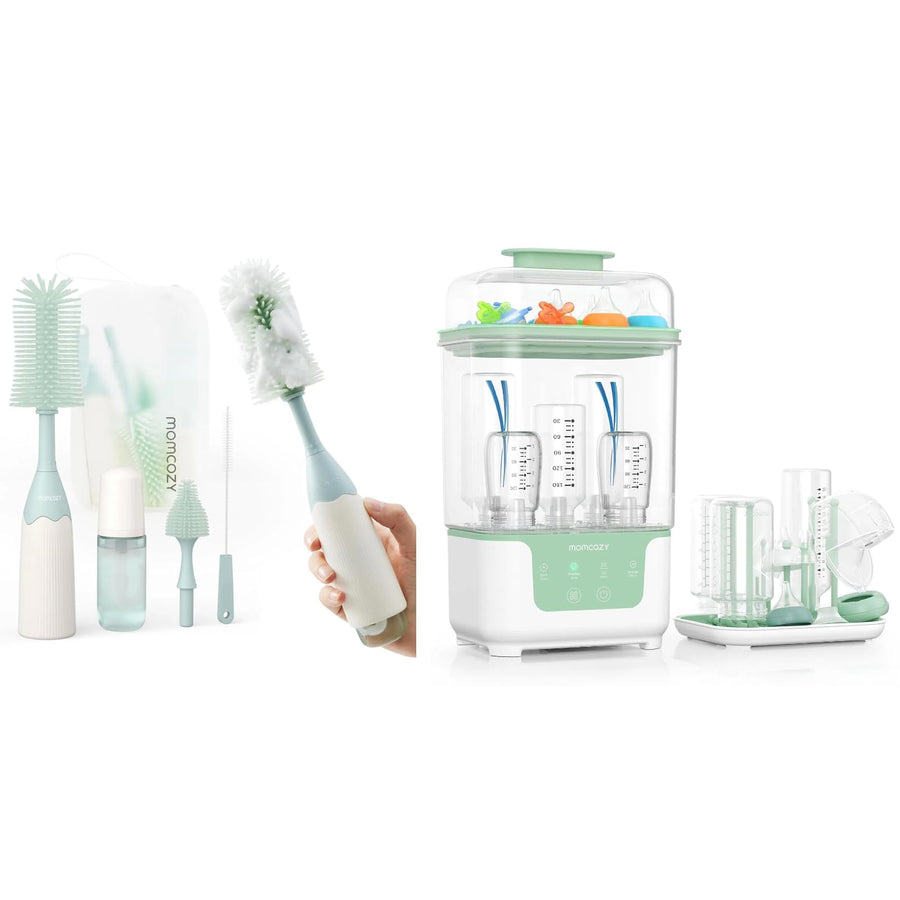 Momcozy Bottle Sterilizer, Dryer & Bottle Brush Kit