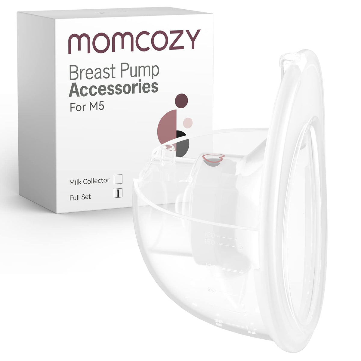 Momcozy M5 Smart Hands-Free Breast Pump with App Control