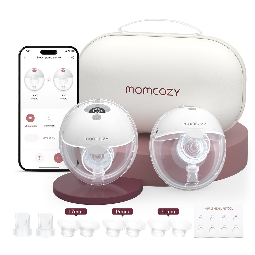 Momcozy M5 Smart Hands-Free Breast Pump with App Control