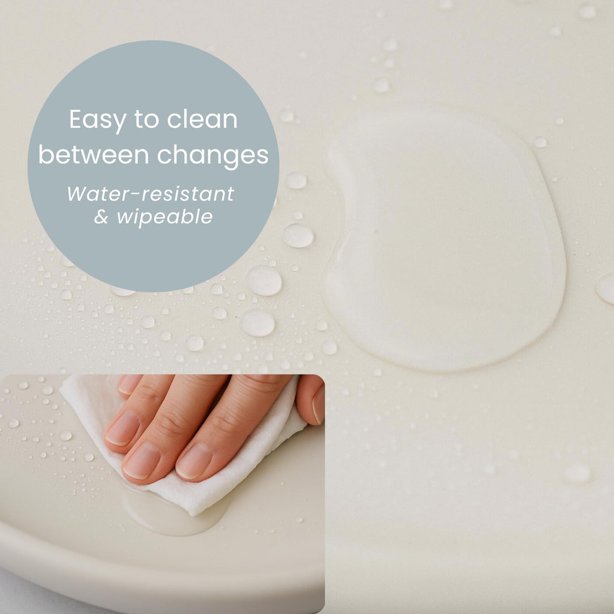Snuggle Me Waterproof Portable Baby Changing Pad for Dresser