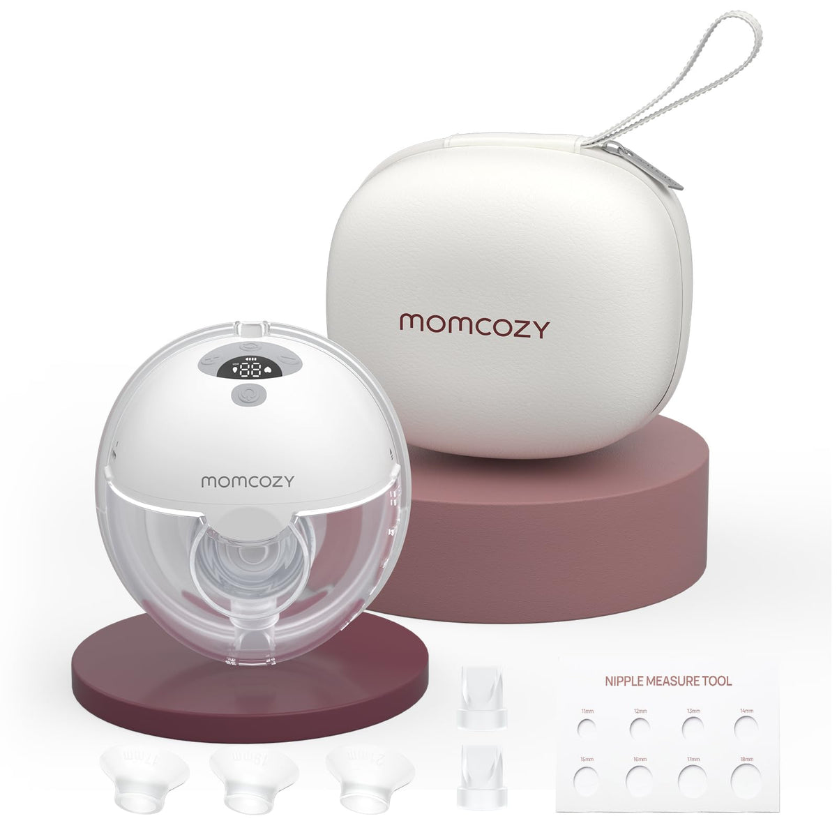 Momcozy M5 Smart Hands-Free Breast Pump with App Control