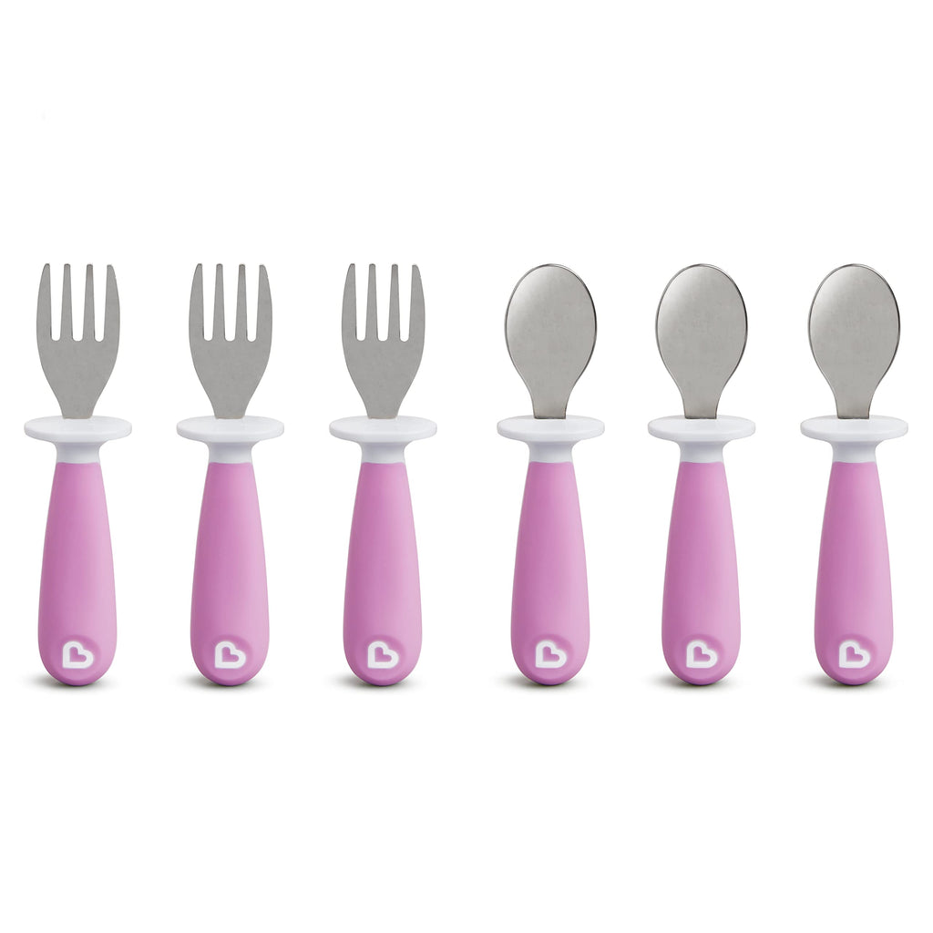 Munchkin Raise Toddler Fork & Spoon Utensil Set