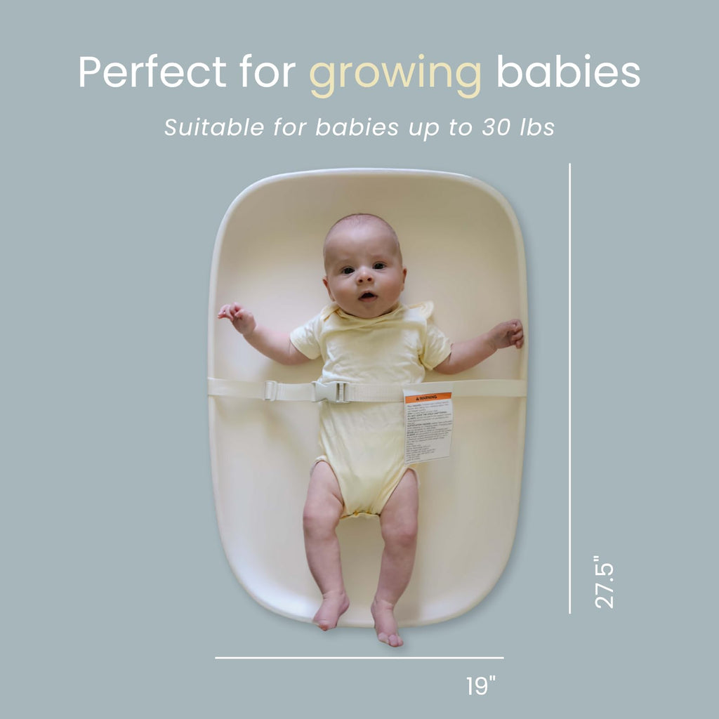 Snuggle Me Waterproof Portable Baby Changing Pad for Dresser