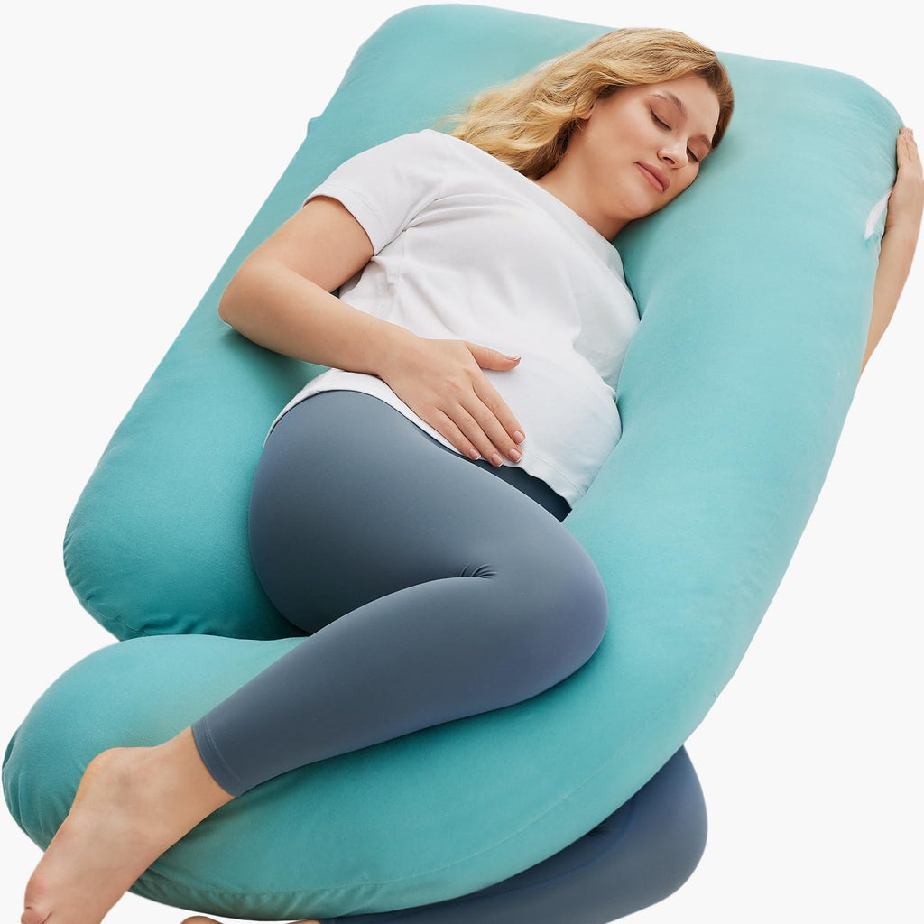Momcozy 57-Inch U-Shaped Full Body Pregnancy Pillow