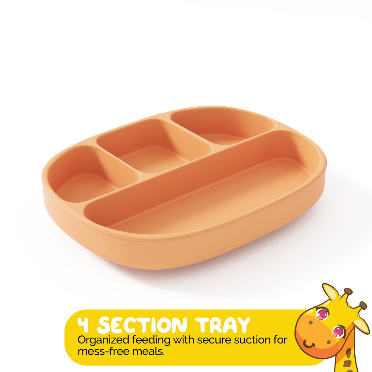 Muqee Peeko Silicone Baby Feeding Set with Utensils