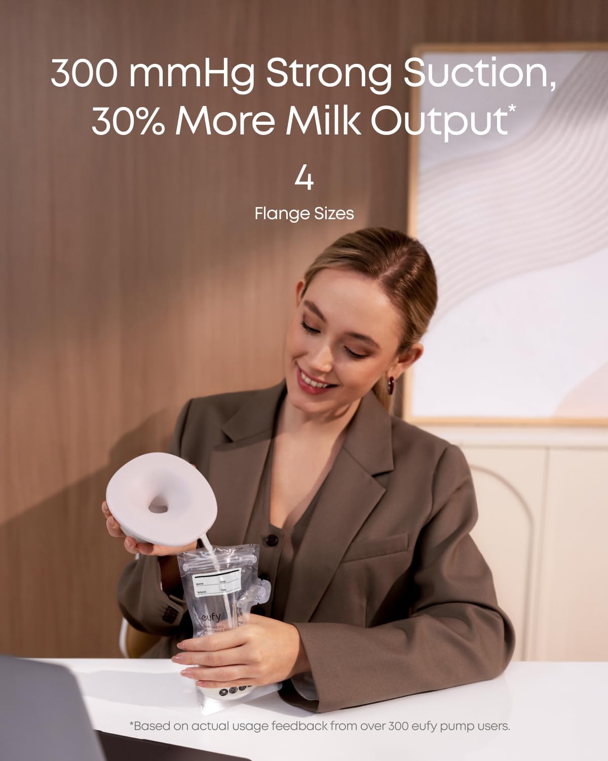 eufy Security Heated Wearable Hands-Free Breast Pump
