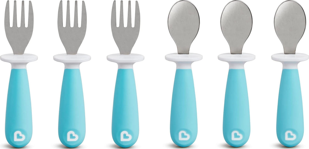 Munchkin Raise Toddler Fork & Spoon Utensil Set