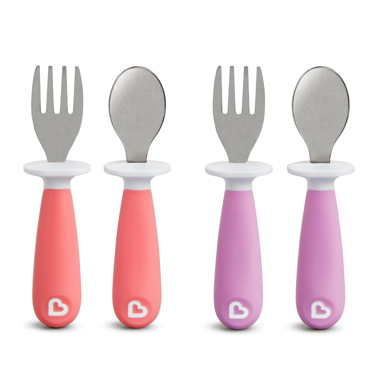Munchkin Raise Toddler Fork & Spoon Utensil Set