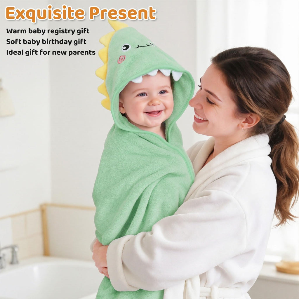 CandyHome 15 PCS Baby Bath Towels Set for Newborn Infant Toddler Essentials