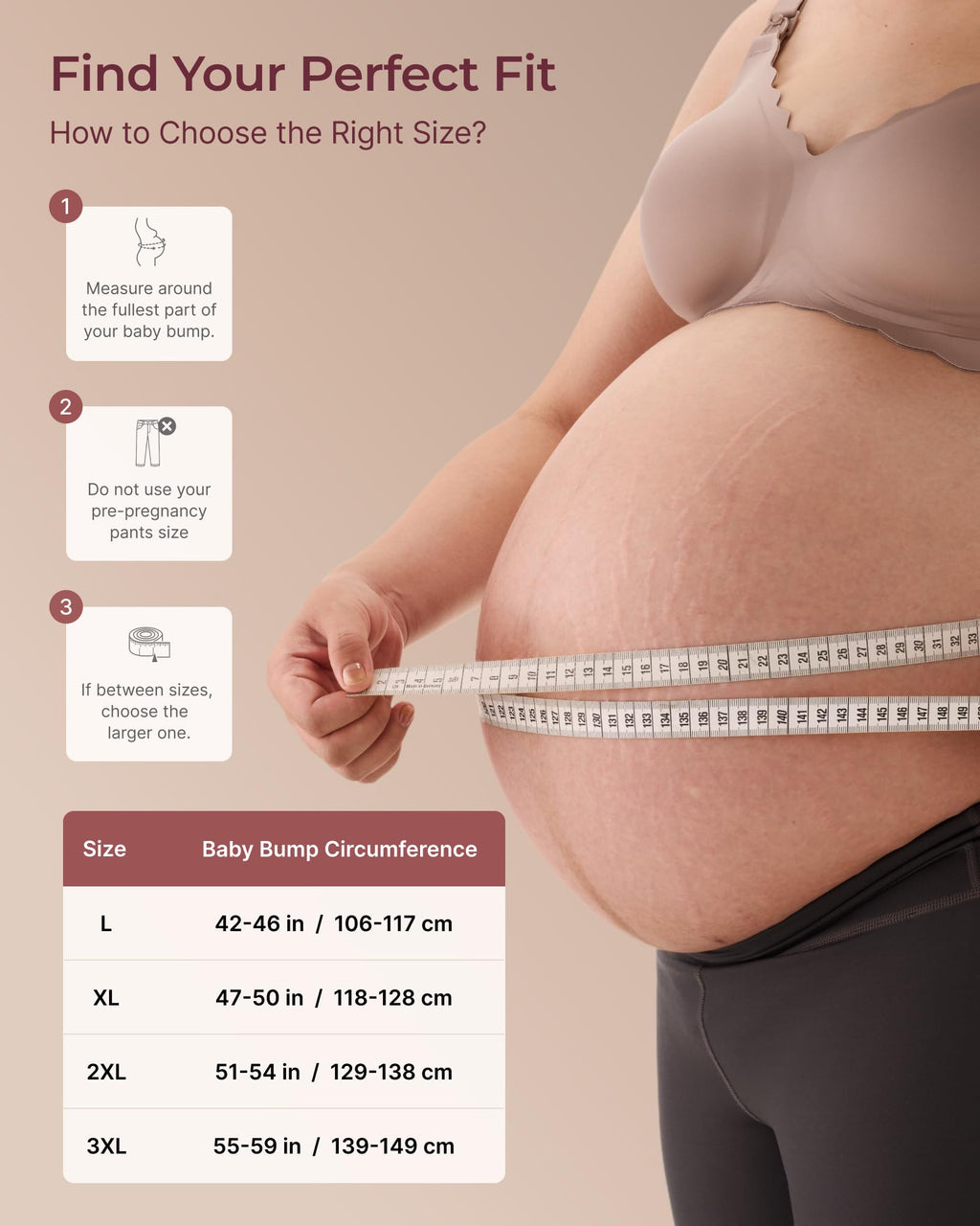 Momcozy Go As You Grow Belly Band for Twins & Multiples