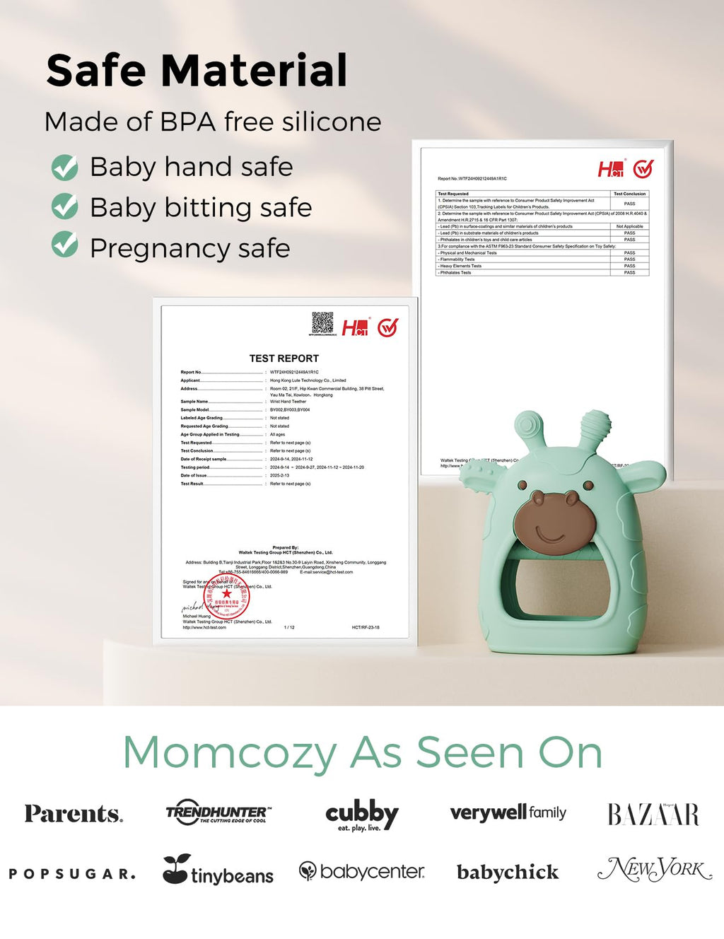 Momcozy Baby Grooming Kit, Newborn Essentials for Infant Care