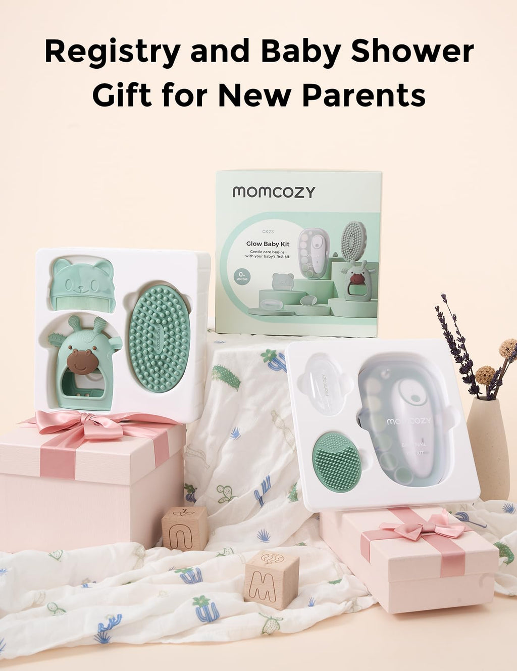 Momcozy Baby Grooming Kit, Newborn Essentials for Infant Care