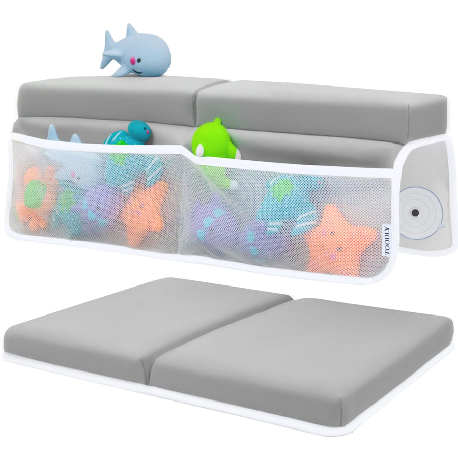 Toodly Comfortable Baby Bath Kneeler and Elbow Rest Pad Set - 1.5 Inch