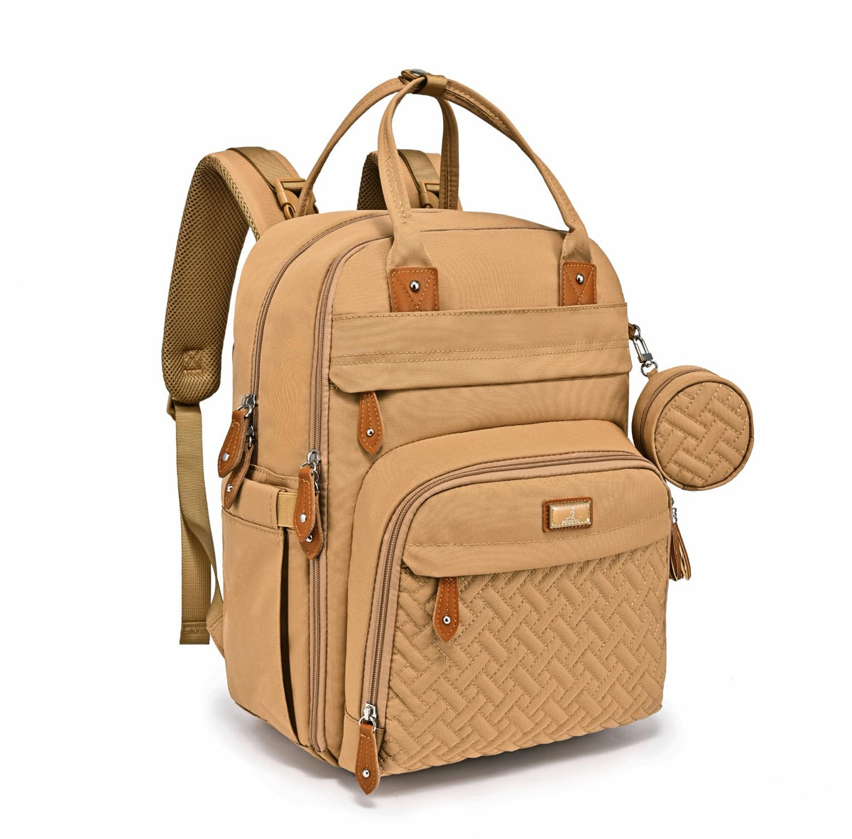 BabbleRoo Diaper Bag Backpack, Waterproof Multifunctional Baby Travel Bag