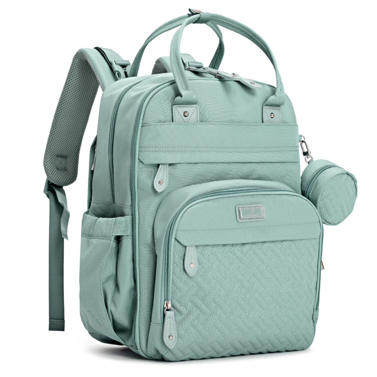 BabbleRoo Diaper Bag Backpack, Waterproof Multifunctional Baby Travel Bag