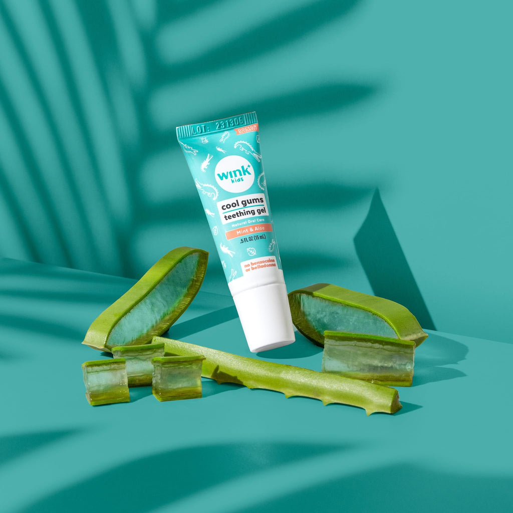Wink Well Natural Baby Teething Relief Gel 4-Pack