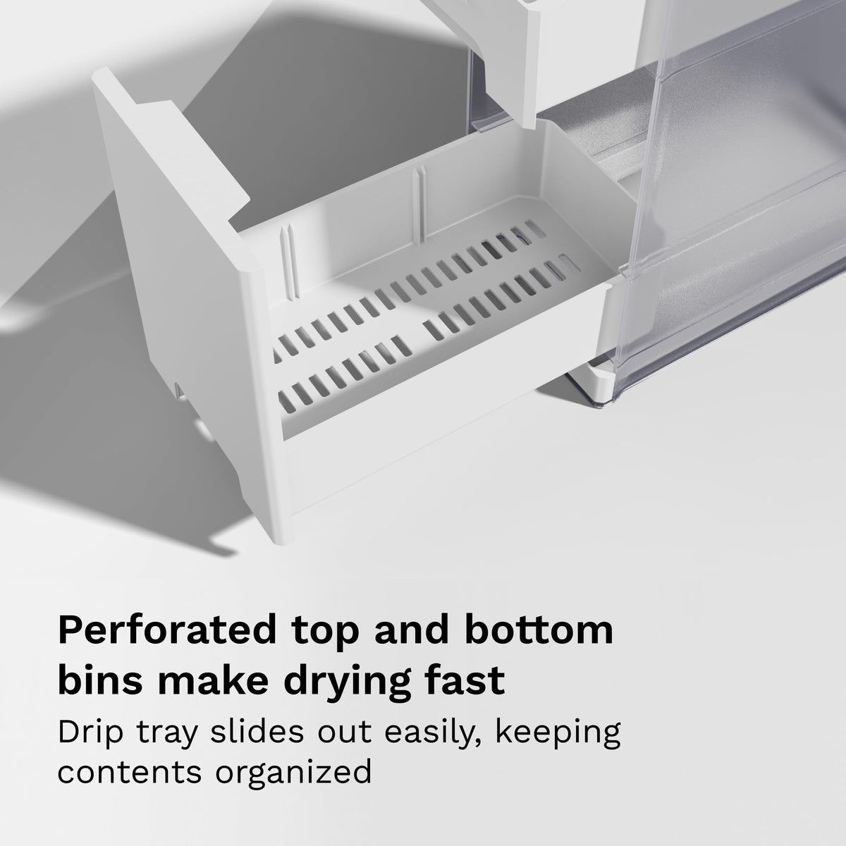 Baby Brezza Covered Drying Rack & Countertop Bottle Organizer