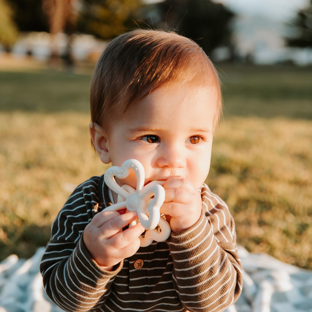 Haakaa Clover Baby Fruit Feeder & Silicone Teether Set