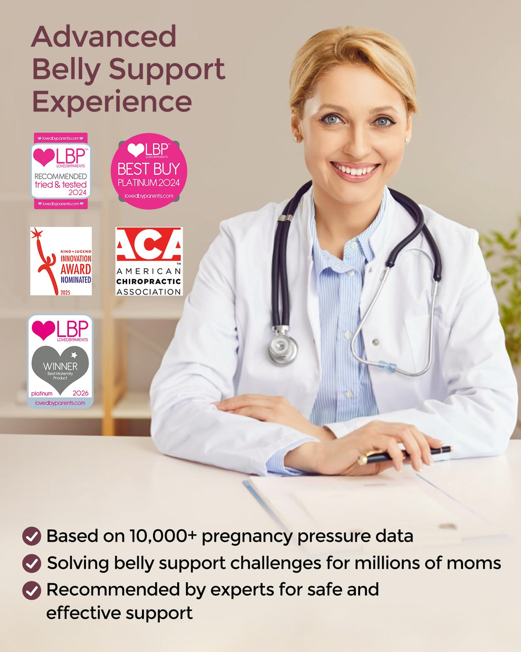 Momcozy CozySupport 3D Ergonest Pregnancy Belly Band
