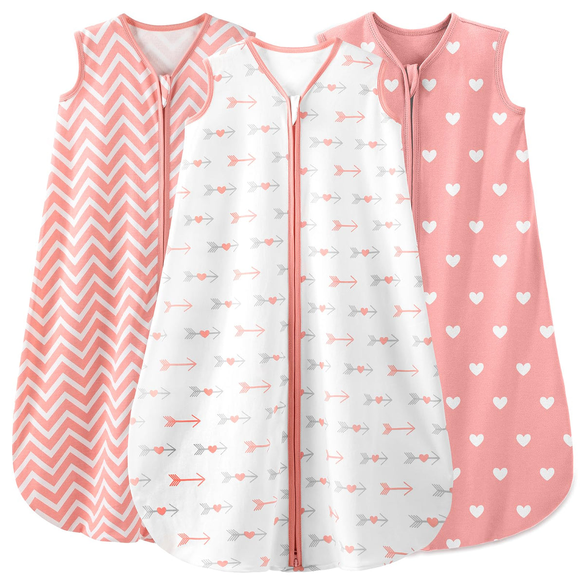 Yoofoss Baby Wearable Sleep Sack with 2-Way Zipper, Cotton Blanket