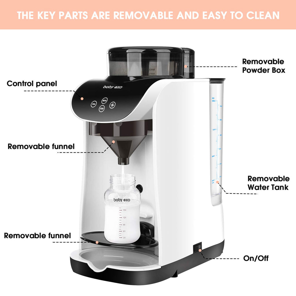 BabyEXO Automatic Formula Dispenser, Mixer & Bottle Warmer
