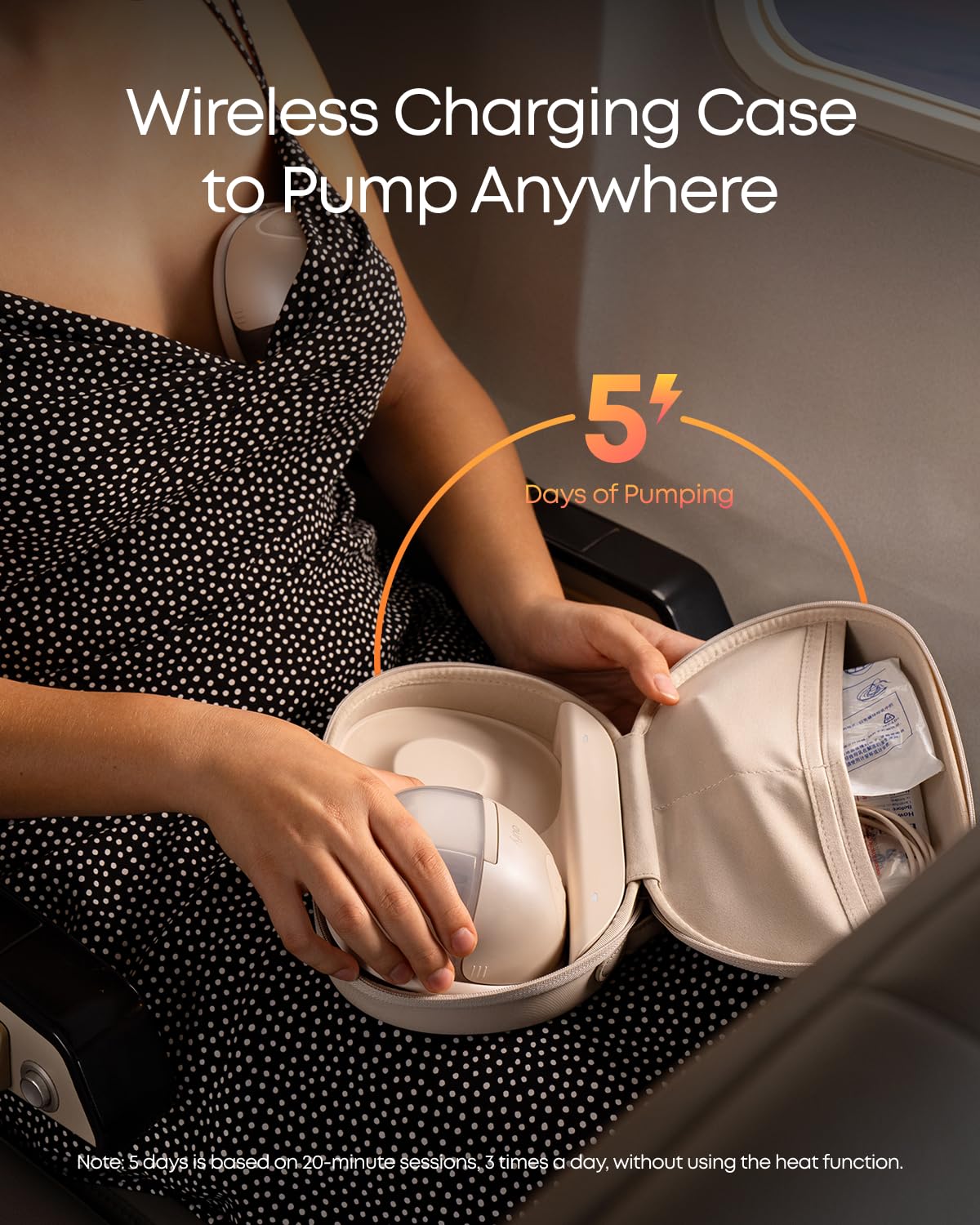 eufy Security Heated Wearable Hands-Free Breast Pump