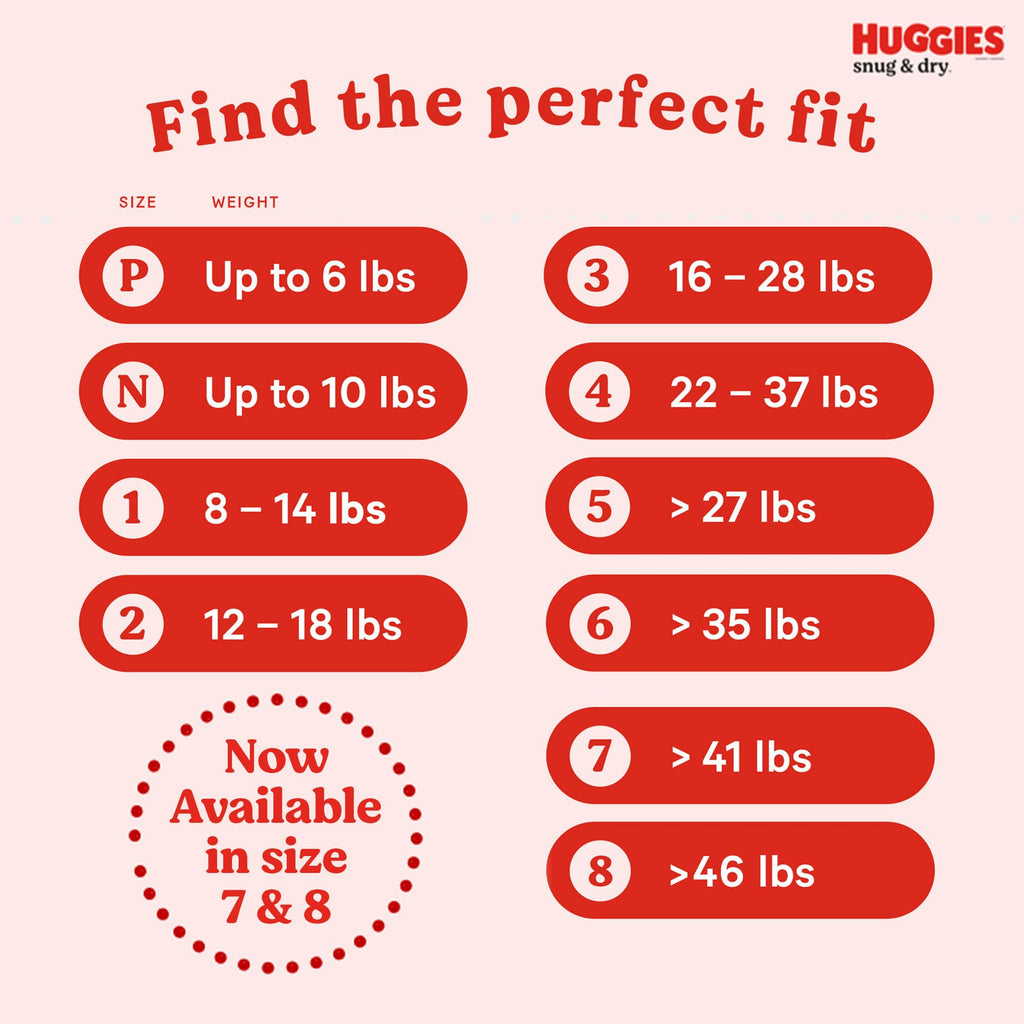 Huggies Snug & Dry Baby Diapers