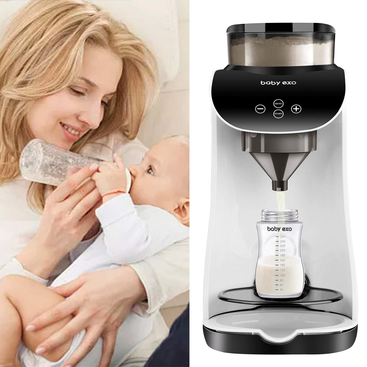 BabyEXO Automatic Formula Dispenser, Mixer & Bottle Warmer