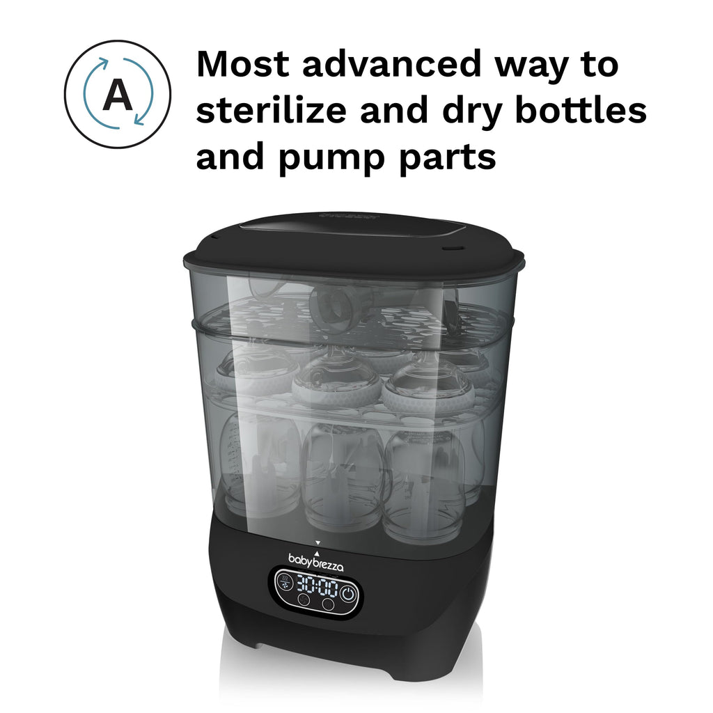 Baby Brezza SuperQuick 8-Bottle Sterilizer & Dryer