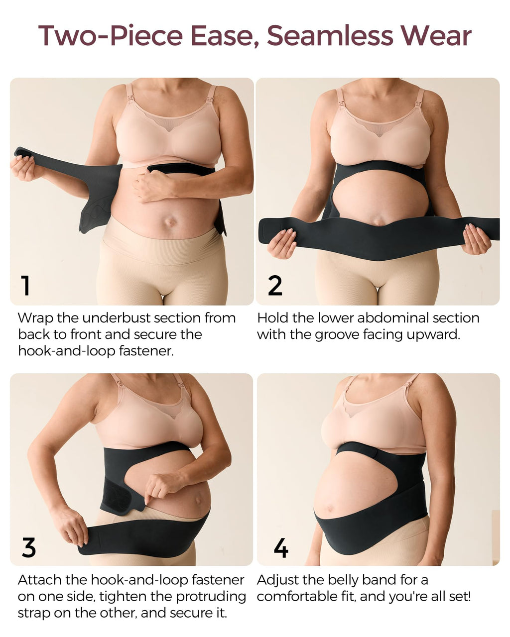 Momcozy CozySupport 3D Ergonest Pregnancy Belly Band
