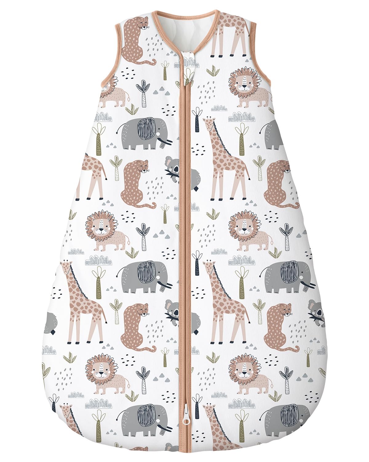 Yoofoss Baby Wearable Sleep Sack with 2-Way Zipper, Cotton Blanket