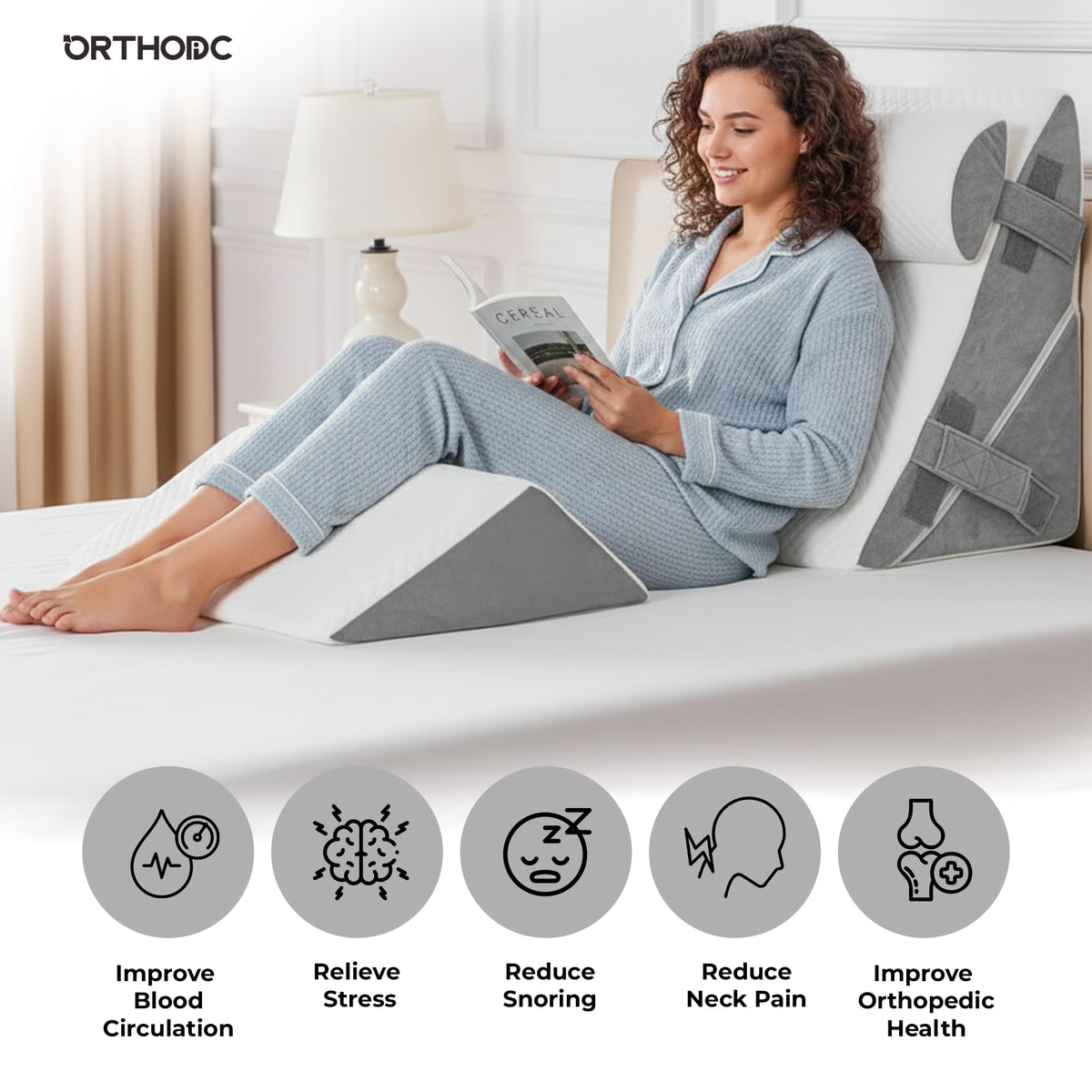 Orthodic 4-in-1 Pregnancy Pillow Set