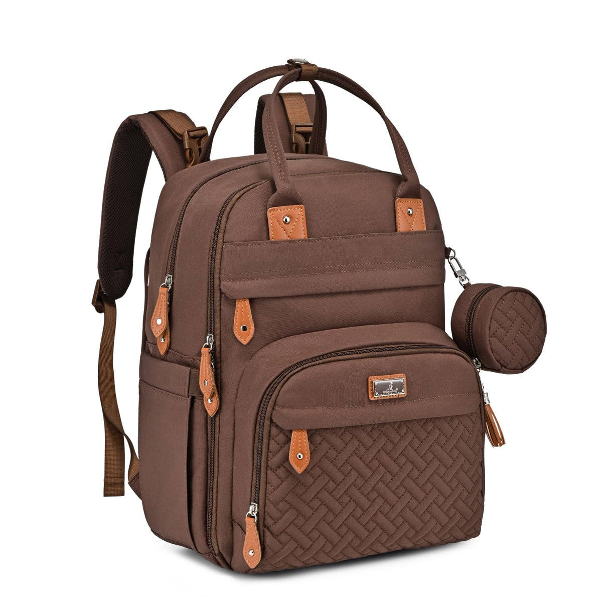 BabbleRoo Diaper Bag Backpack, Waterproof Multifunctional Baby Travel Bag