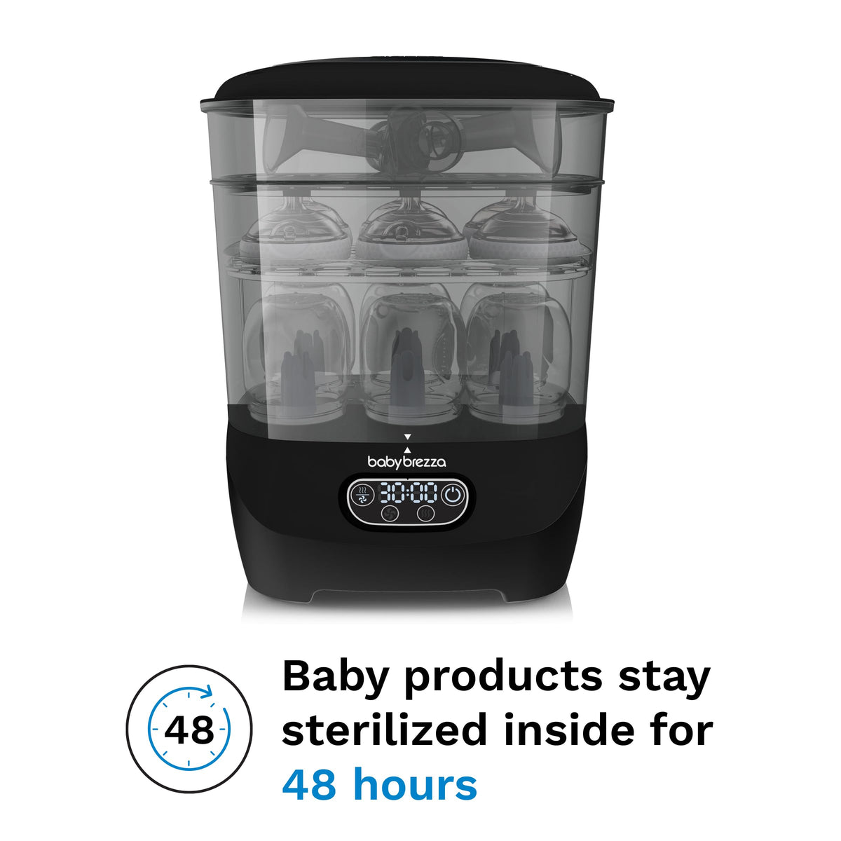 Baby Brezza SuperQuick 8-Bottle Sterilizer & Dryer