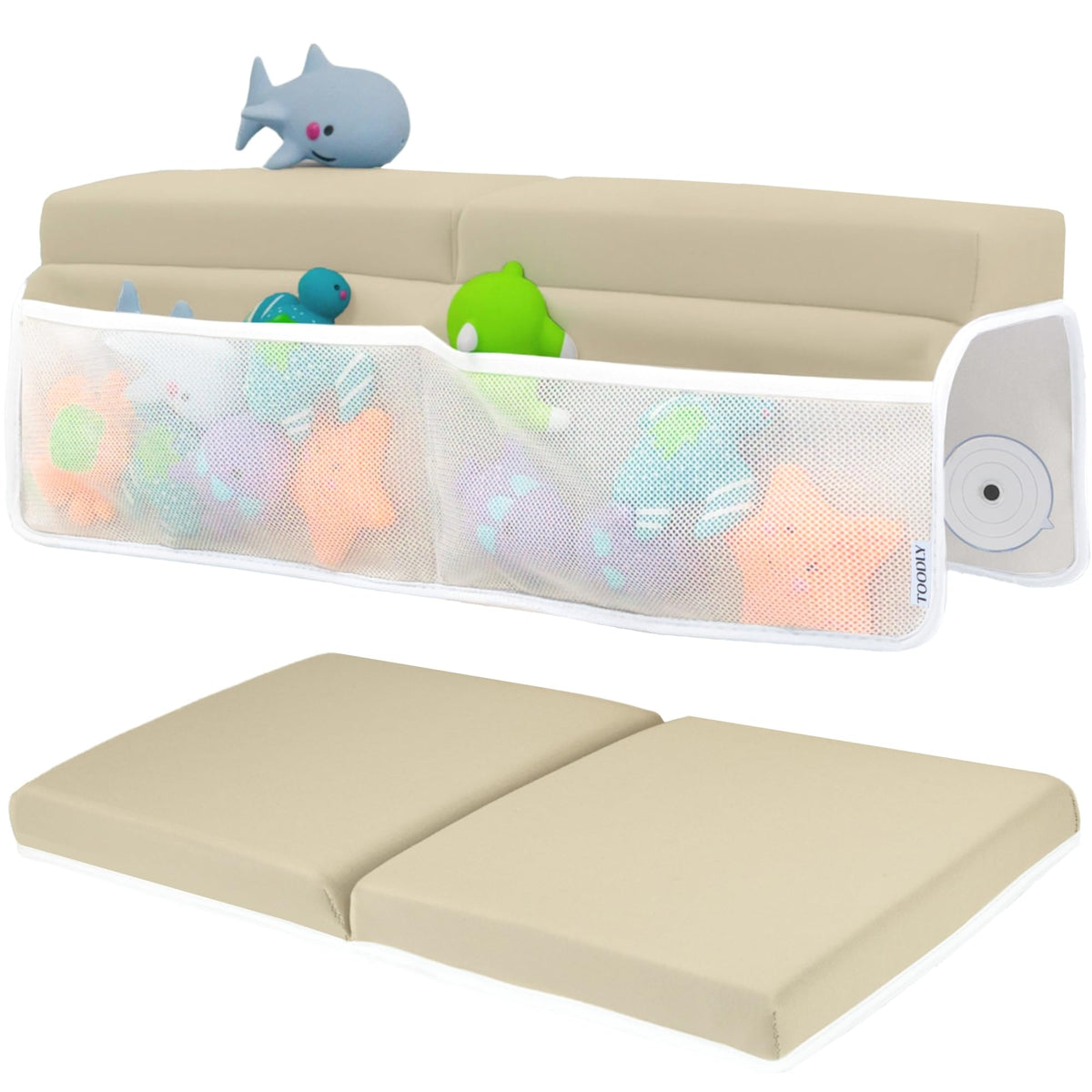 Toodly Comfortable Baby Bath Kneeler and Elbow Rest Pad Set - 1.5 Inch