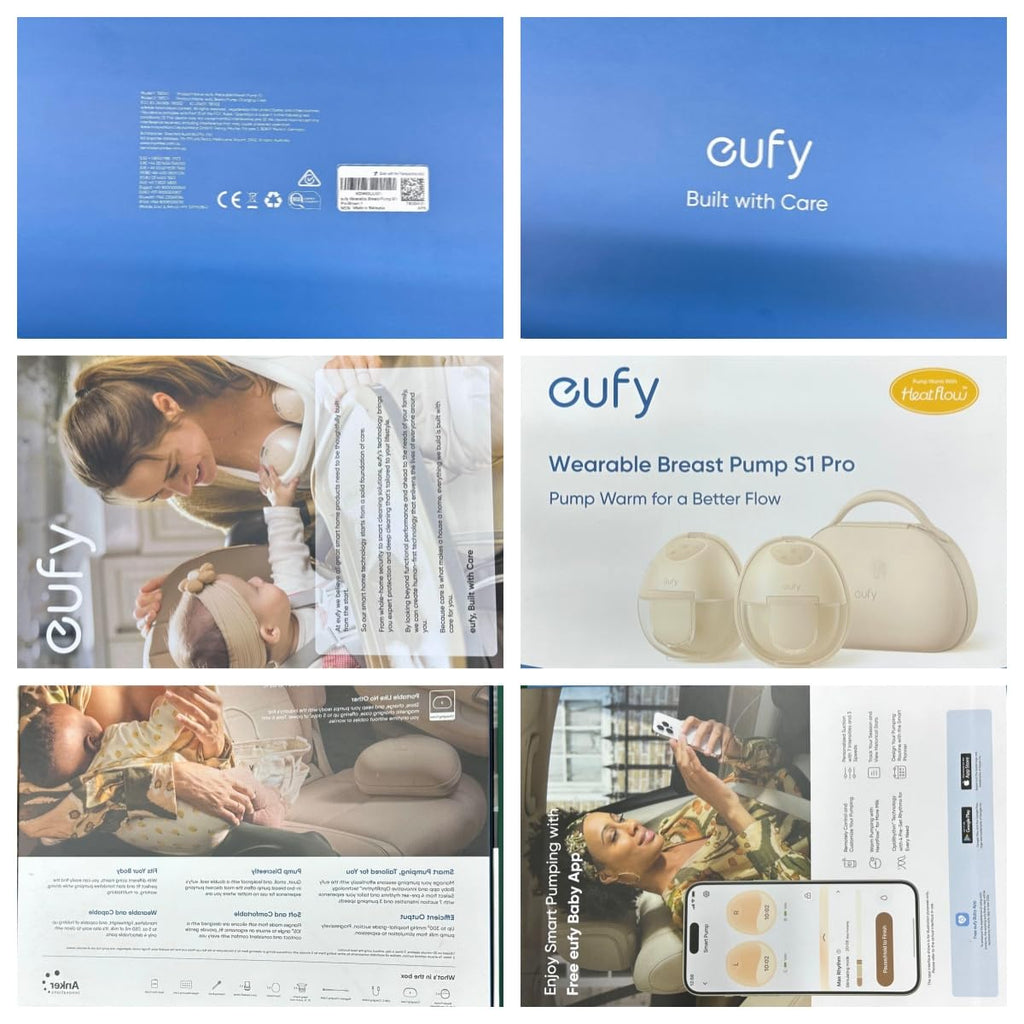 eufy Security Heated Wearable Hands-Free Breast Pump