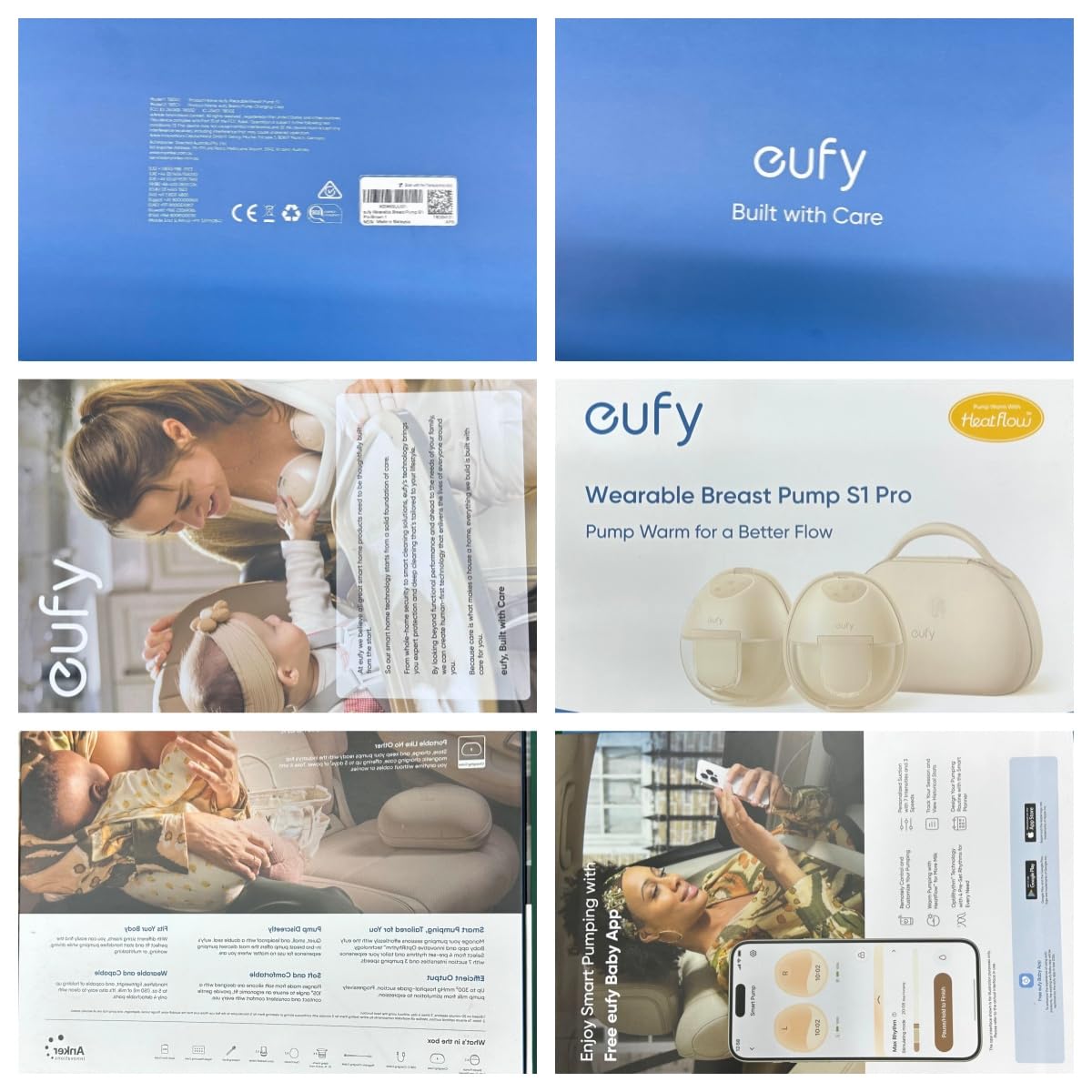 eufy Security Heated Wearable Hands-Free Breast Pump