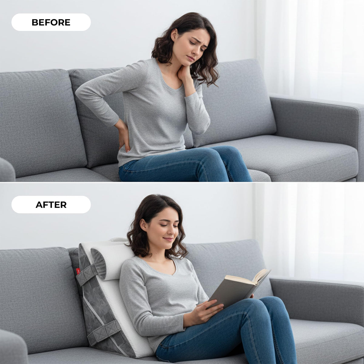 Orthodic 4-in-1 Pregnancy Pillow Set