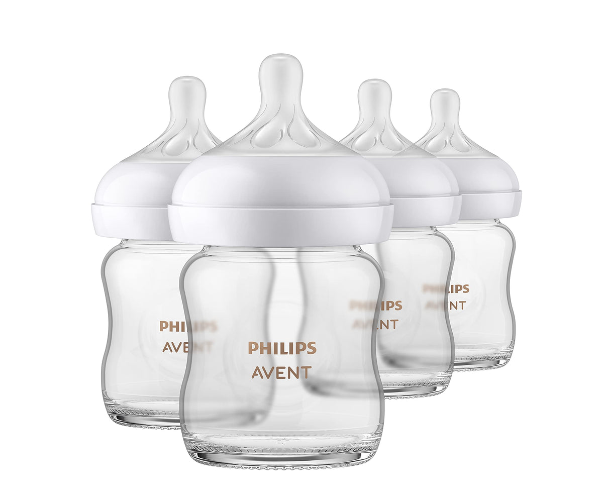 Philips AVENT Fast Bottle Warmer & Glass Bottle Bundle