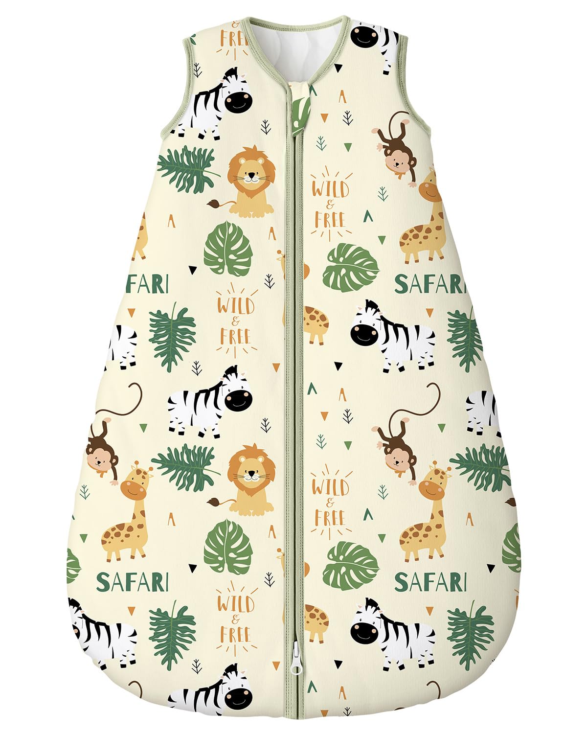 Yoofoss Baby Wearable Sleep Sack with 2-Way Zipper, Cotton Blanket