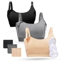 Momcozy Hands-Free Cotton Pumping & Nursing Bra